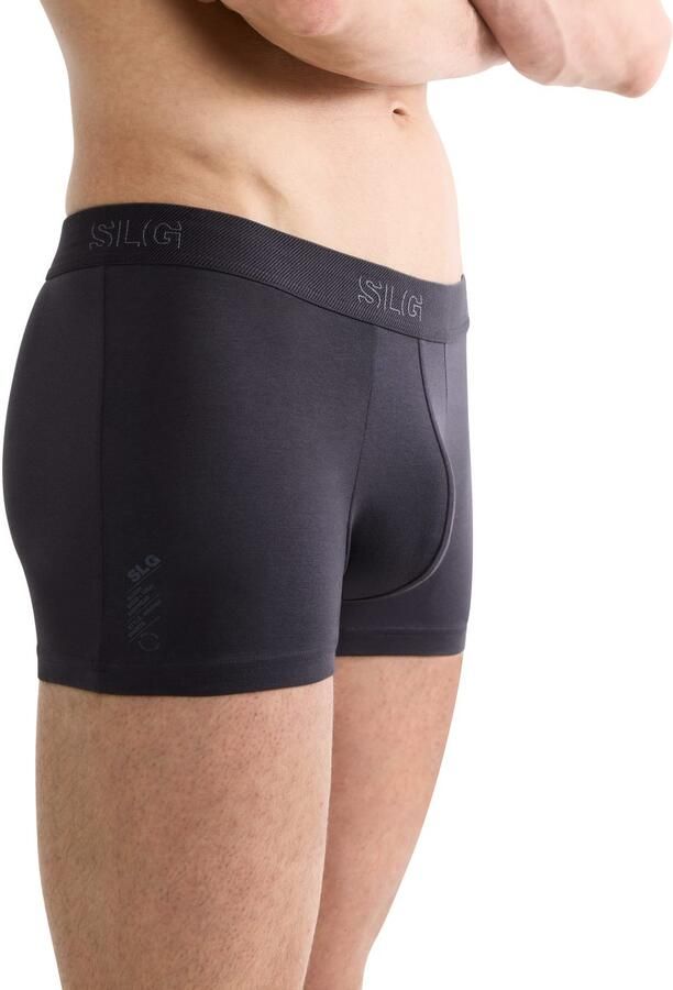 SLG Boxershort met elastische logo in band in een set van 2 stuks - Foto 2