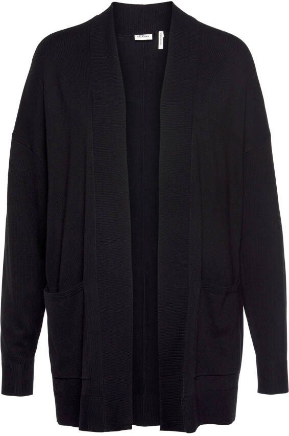 S.Oliver BLACK LABEL Lang vest met opgestikte zakken