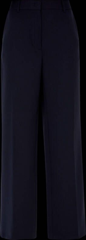 S.Oliver BLACK LABEL straight fit pantalon donkerblauw