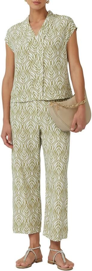 S.Oliver BLACK LABEL Blouse met korte mouwen met print all-over - Foto 3