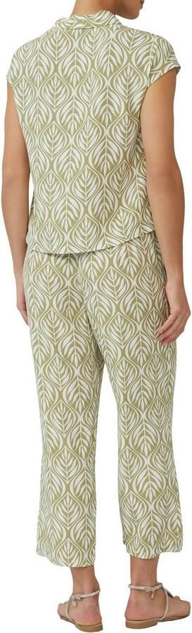 S.Oliver BLACK LABEL Blouse met korte mouwen met print all-over - Foto 2