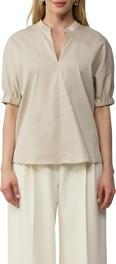 S.Oliver BLACK LABEL Blouse met korte mouwen met tuniekhals - Foto 4