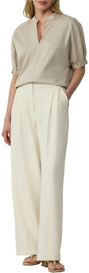 S.Oliver BLACK LABEL Blouse met korte mouwen met tuniekhals - Foto 3