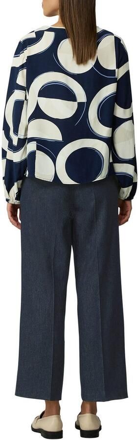 S.Oliver BLACK LABEL Relaxed fit blouse met lange mouwen van pure viscose - Foto 5