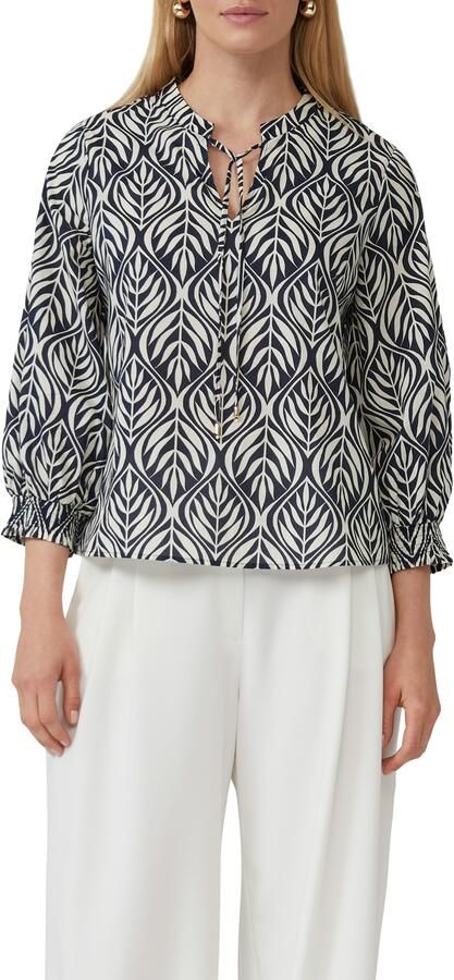 S.Oliver BLACK LABEL Blouse met lange mouwen met print all-over - Foto 4