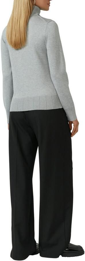 S.Oliver BLACK LABEL Slim fit pullover van viscosemix - Foto 3