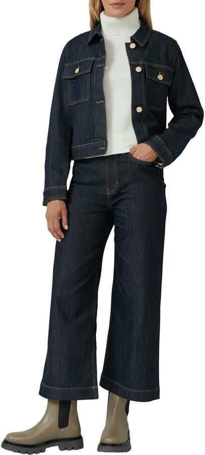 S.Oliver BLACK LABEL Slim fit pullover van viscosemix - Foto 2