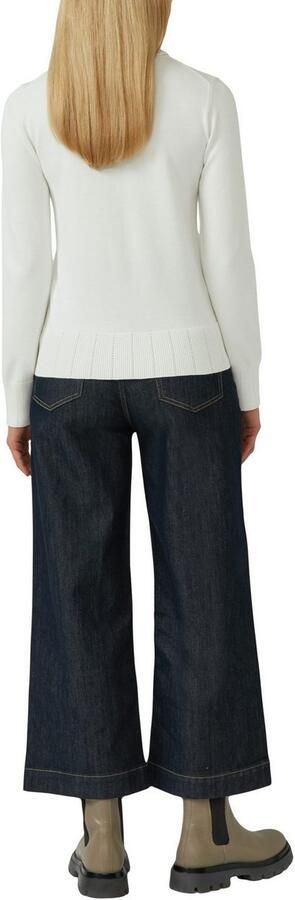 S.Oliver BLACK LABEL Slim fit pullover van viscosemix - Foto 3