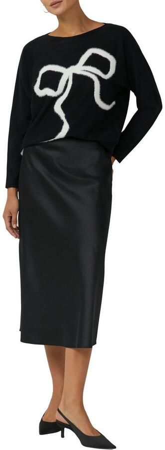 S.Oliver BLACK LABEL Relaxed fit pullover van viscosemix - Foto 2