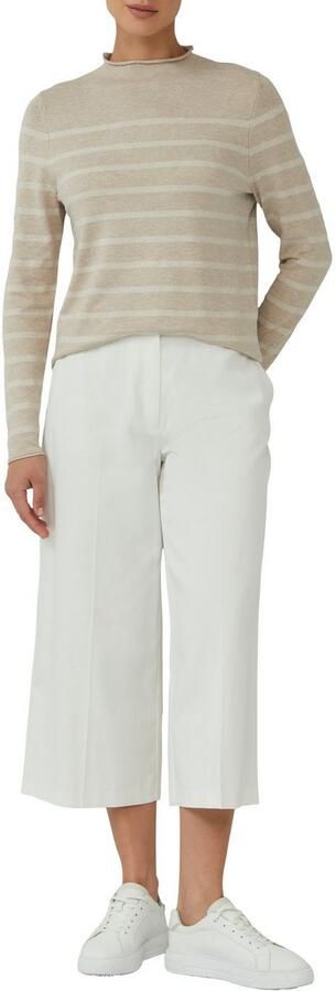 S.Oliver BLACK LABEL Gebreide trui met streepmotief - Foto 2