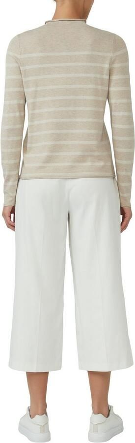 S.Oliver BLACK LABEL Gebreide trui met streepmotief - Foto 3