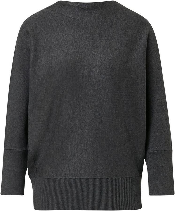 S.Oliver BLACK LABEL Relaxed fit pullover met turtleneck van viscosemix