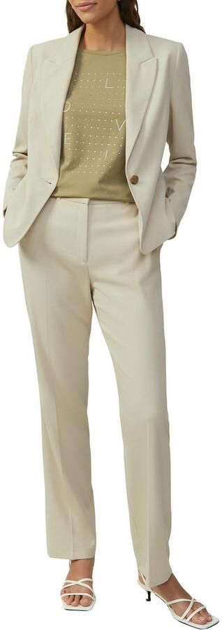 S.Oliver BLACK LABEL Regular fit blazer met viscose in piquékwaliteit - Foto 3