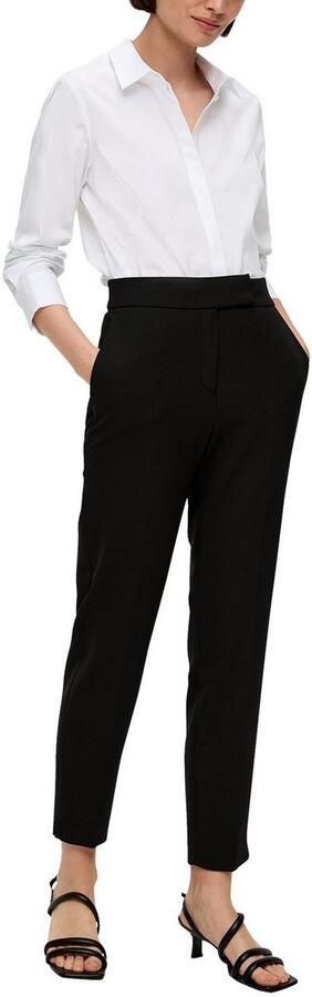 S.Oliver BLACK LABEL Klassieke blouse met verborgen knoopsluiting - Foto 8