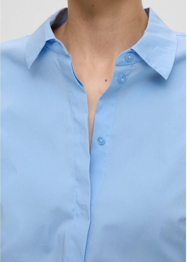 S.Oliver BLACK LABEL Klassieke blouse met verborgen knoopsluiting - Foto 2