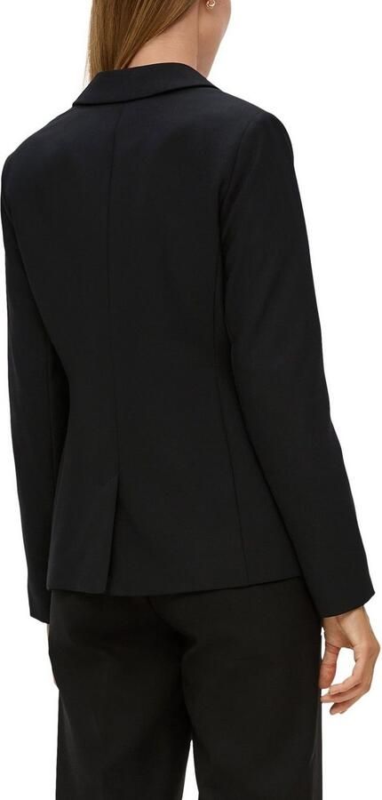 S.Oliver BLACK LABEL Korte blazer met stretch en 1-knoopsluiting - Foto 7