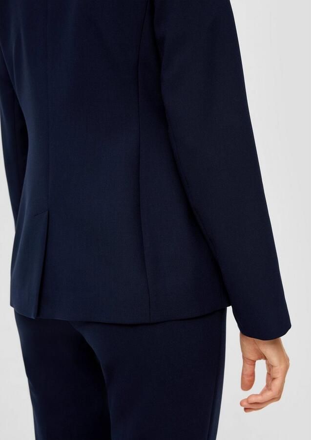 S.Oliver BLACK LABEL Korte blazer met stretch en 1-knoopsluiting - Foto 2