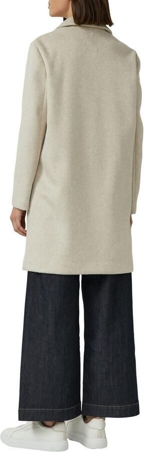 S.Oliver BLACK LABEL Lange jas Tricot met reverskraag - Foto 3