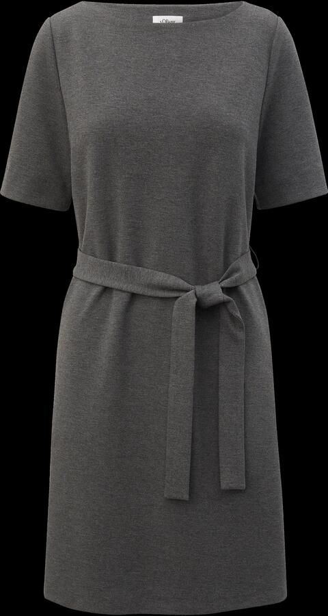 S.Oliver BLACK LABEL Midi-jurk met tailleband