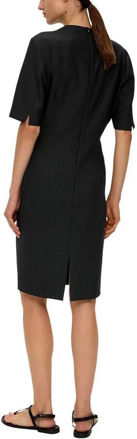 S.Oliver BLACK LABEL Knielange jurk met V-hals - Foto 5