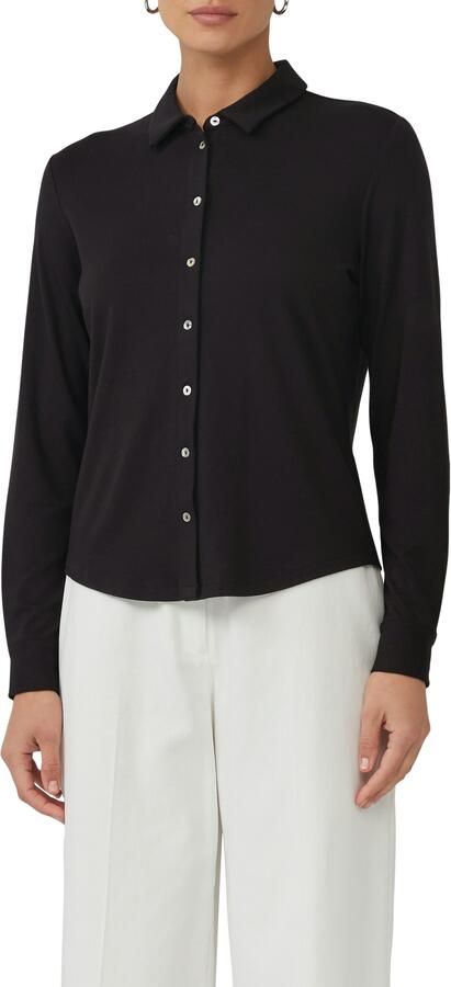 S.Oliver BLACK LABEL Regular fit blouseshirt van viscosemix - Foto 4