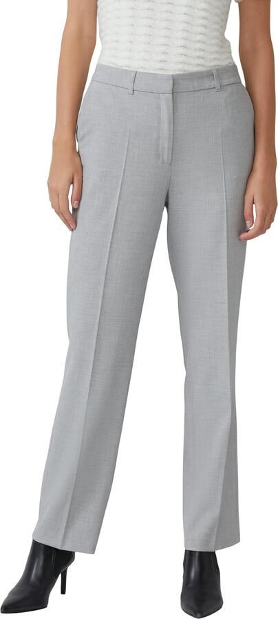 S.Oliver BLACK LABEL Regular fit pantalon met viscose - Foto 4