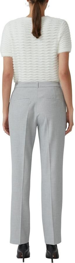 S.Oliver BLACK LABEL Regular fit pantalon met viscose - Foto 3