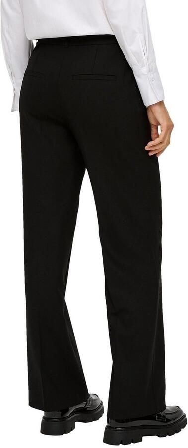 S.Oliver BLACK LABEL Persplooibroek in unikleur - Foto 3