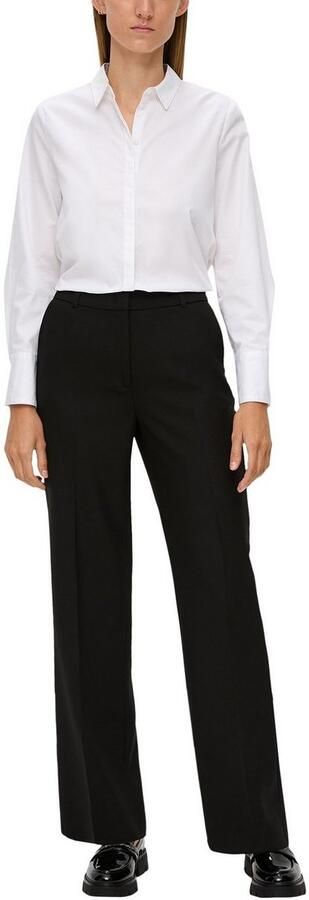 S.Oliver BLACK LABEL Persplooibroek in unikleur - Foto 5