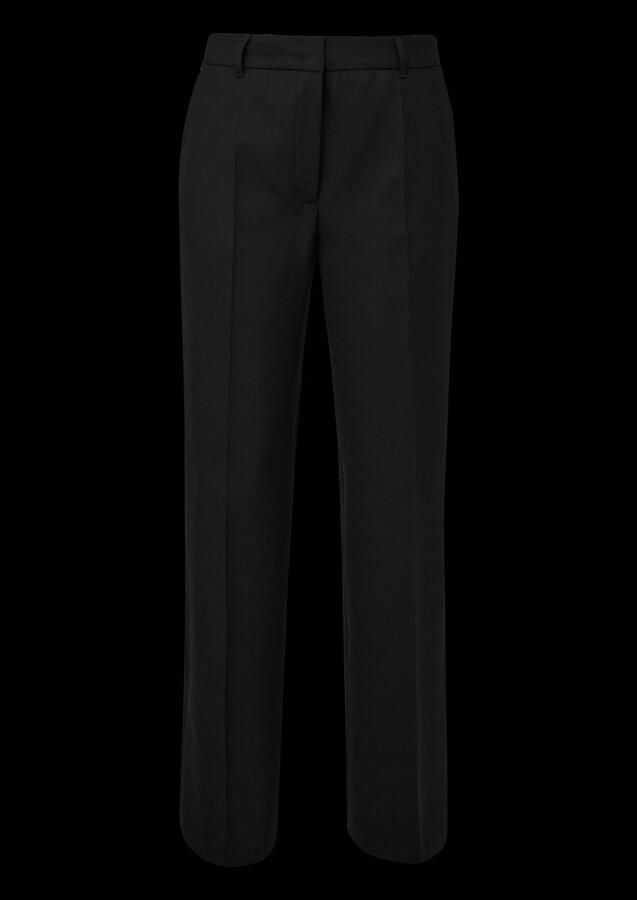 S.Oliver BLACK LABEL Persplooibroek in unikleur - Foto 2