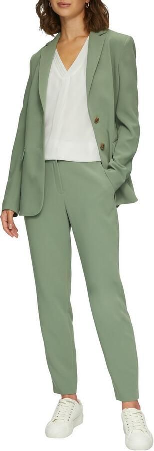 S.Oliver BLACK LABEL Shirtblouse in dubbel-laag-look en met v-halslijn - Foto 2