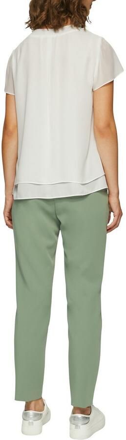 S.Oliver BLACK LABEL Shirtblouse in dubbel-laag-look en met v-halslijn - Foto 3