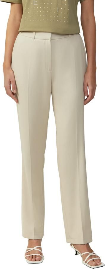 S.Oliver BLACK LABEL Regular fit stoffen broek met viscose in piquékwaliteit - Foto 5