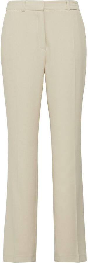 S.Oliver BLACK LABEL Regular fit stoffen broek met viscose in piquékwaliteit