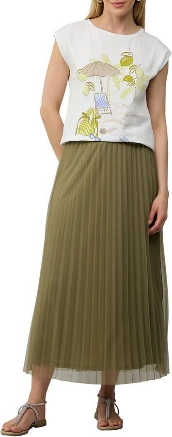 S.Oliver BLACK LABEL T-shirt met motiefprint - Foto 2