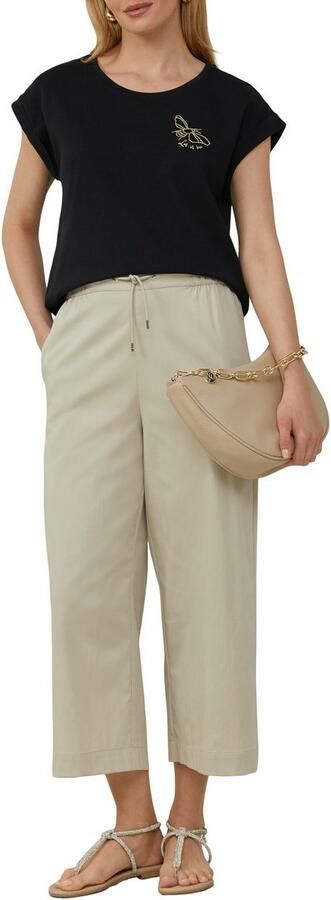 S.Oliver BLACK LABEL T-shirt met motiefprint - Foto 2