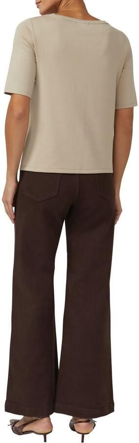 S.Oliver BLACK LABEL Relaxed fit T-shirt van viscosemix - Foto 3