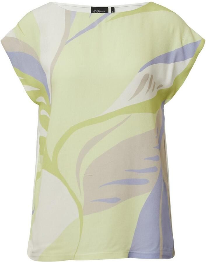 S.Oliver BLACK LABEL T-shirt met print all-over