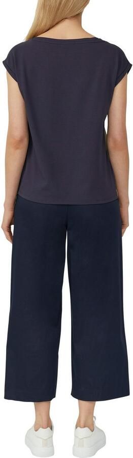 S.Oliver BLACK LABEL Comfort fit blousetop van katoenmix - Foto 3