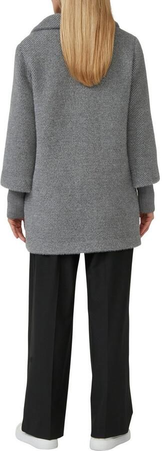 S.Oliver BLACK LABEL Regular fit lange jas met opstaande kraag - Foto 3