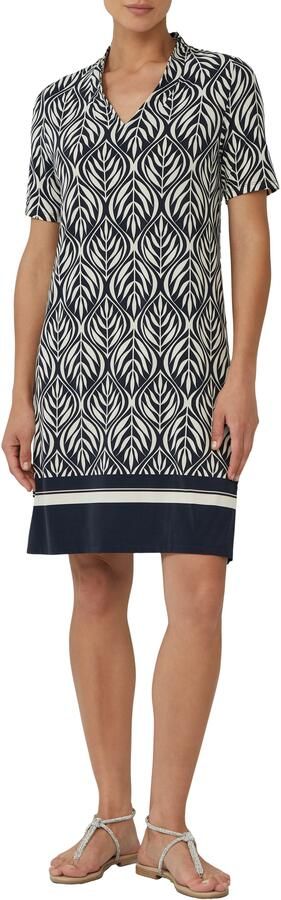 S.Oliver BLACK LABEL Soepele mini-jurk met all-over motief - Foto 4