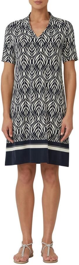 S.Oliver BLACK LABEL Soepele mini-jurk met all-over motief - Foto 3