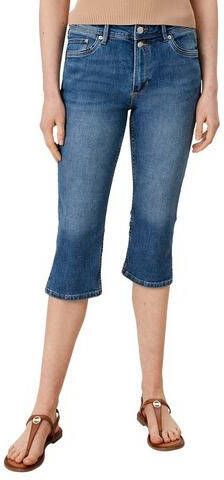 S.Oliver RED LABEL Slim fit capri-jeans met stretch model 'Betsy'