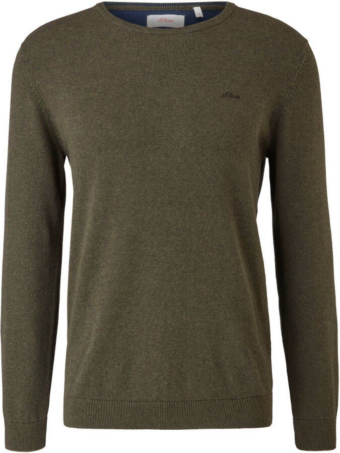 S.Oliver Gebreide trui van zacht tricot - Foto 2