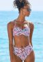 S.Oliver RED LABEL Beachwear Beugelbikinitop in bandeaumodel Scatter met bloemenprint - Thumbnail 1
