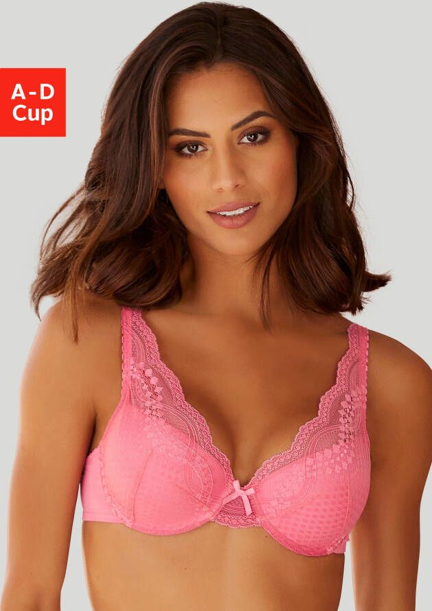 S.Oliver RED LABEL Beachwear Bh met steuncups Gabrielle in high-apex snit dessous