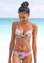 S.Oliver RED LABEL Beachwear Bikinibroekje AZALEA met tropische print - Thumbnail 1