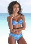 S.Oliver RED LABEL Beachwear Bikinibroekje Maya met gebloemd design en omslagband - Thumbnail 1