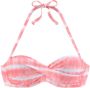 S.Oliver RED LABEL Beachwear Bikinitop met beugels Enja met batikprint en wikkel-look - Thumbnail 1