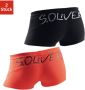 S.Oliver RED LABEL Beachwear Boxershort in hipstermodel met groot logo-opschrift (set 2 stuks) - Thumbnail 1